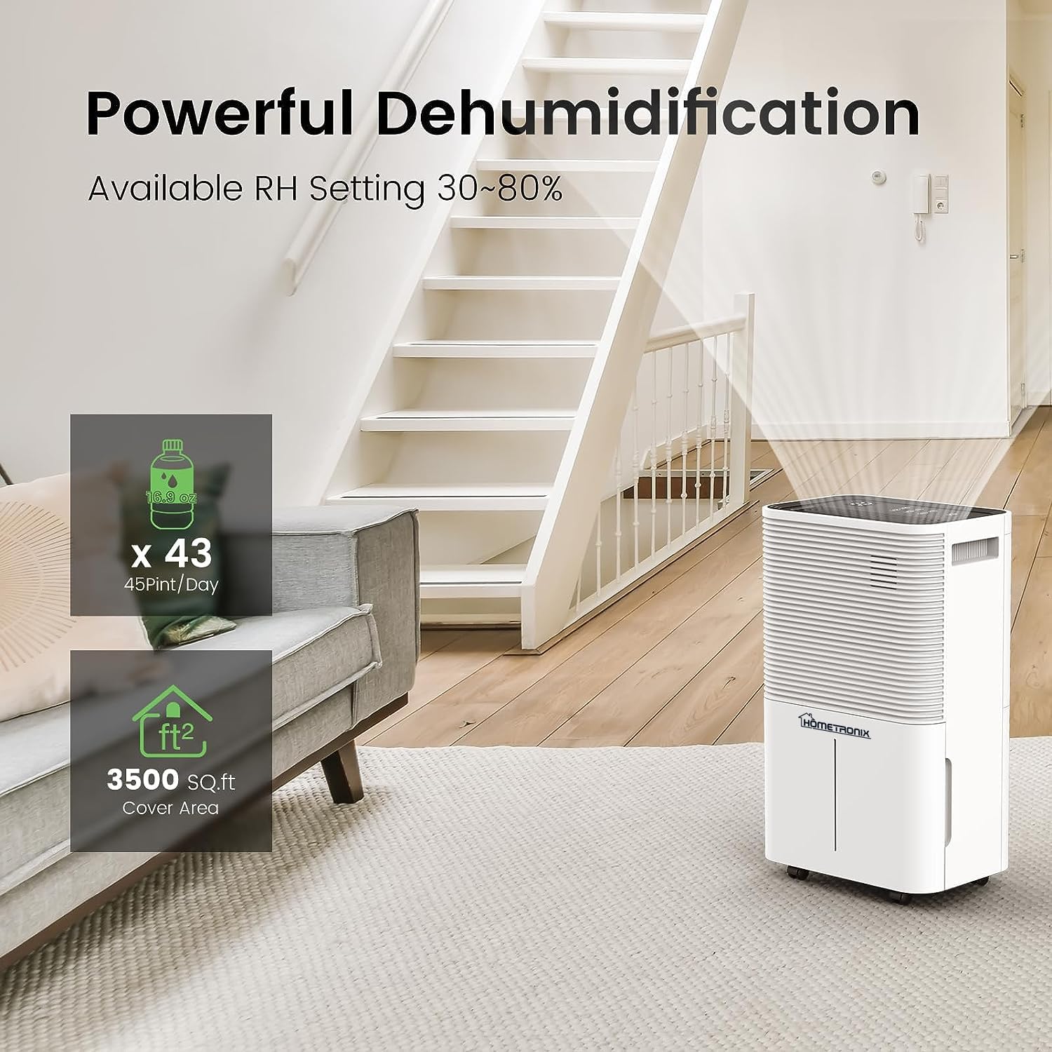 25L HomeTronix Dehumidifier - Image 5